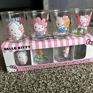 Hello kitty shot glass